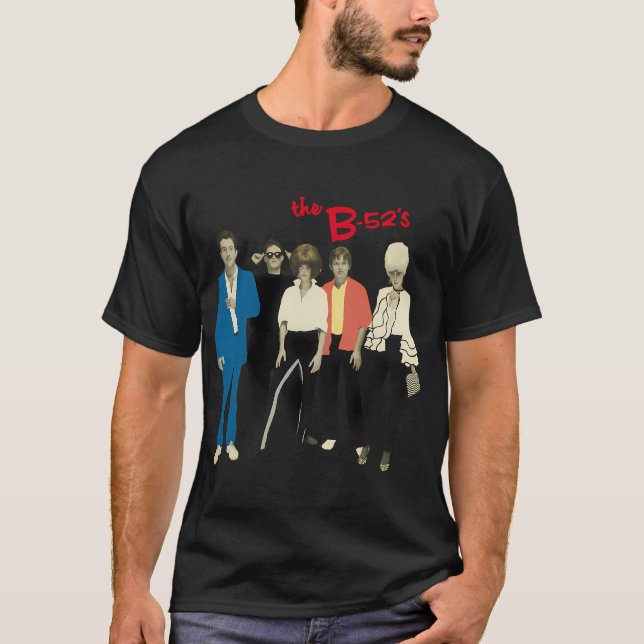 Camiseta B52s ou B-52's Comic (Frente)