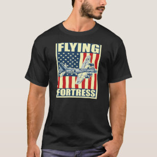 Camiseta B-17 Bombeiro Aviário-Fortaleza-Avião-Usaf