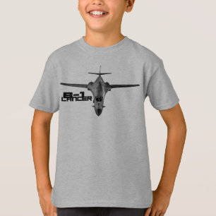 Camiseta B-1 Mãos Básicas Básicas das Crianças Lancer Comfo
