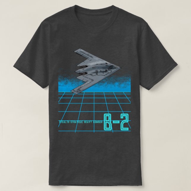 CAMISETA B-2 BOMBRA (Frente do Design)