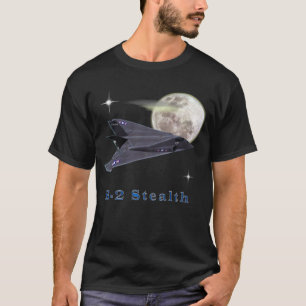 Camiseta B-2 Camisetas-bombeiro furtivas