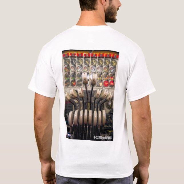 CAMISETA B-52H GARRAFAS DE ESTRATOFORTRESS (Verso)