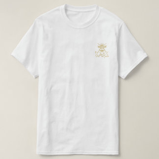 Camiseta B.A.R.S. T Dourado do remendo