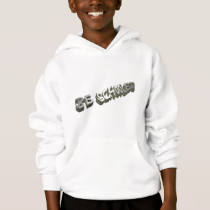 Camiseta B Cinzas escolares brancas