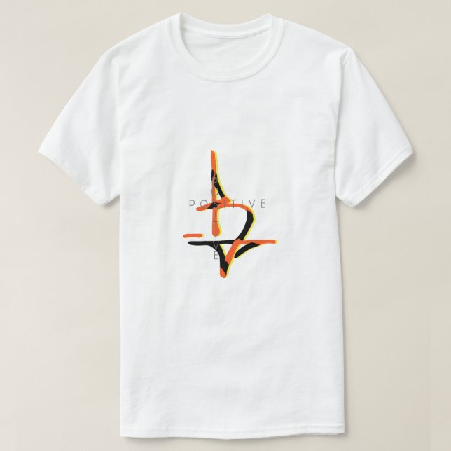 Camiseta B citação motivacional positiva (Frente do Design)