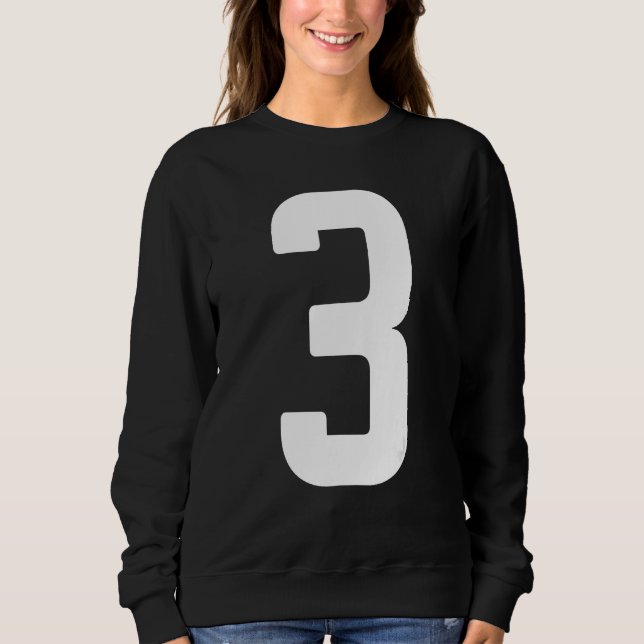 Camiseta B Day Number 3 Monogram Norwester Font Initial Alp (Frente)