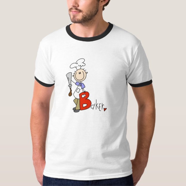 Camiseta B é de Padeiro (Frente)