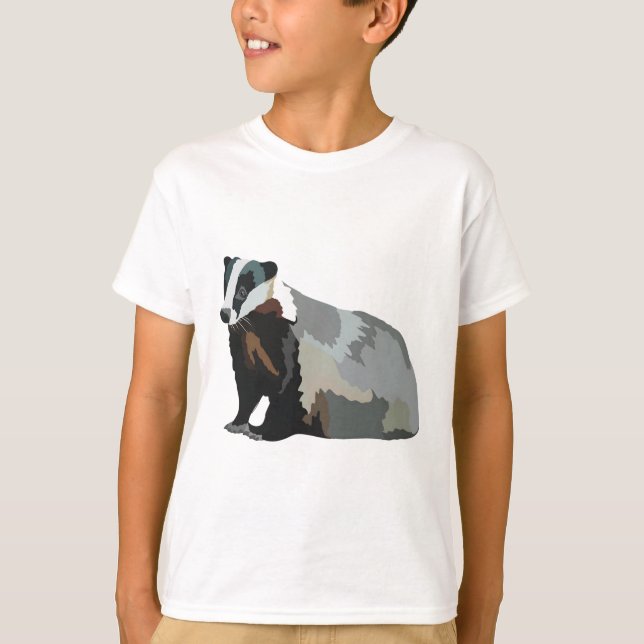 Camiseta B é para Badger (Frente)