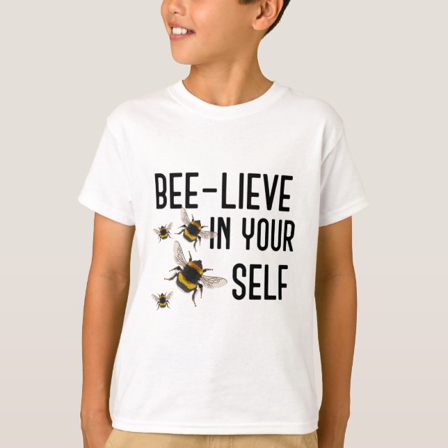 Camiseta B é para Bee (Frente)