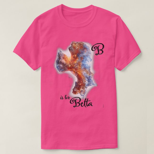 Camiseta B É Para Betta (Frente do Design)