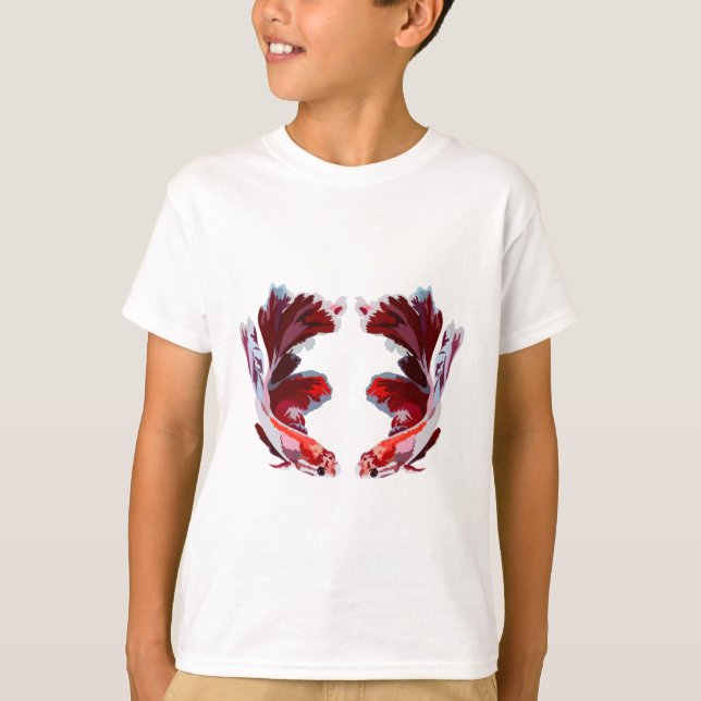 Camiseta B é para Betta Fish (Frente)