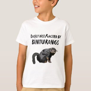 Camiseta B é para Binturong