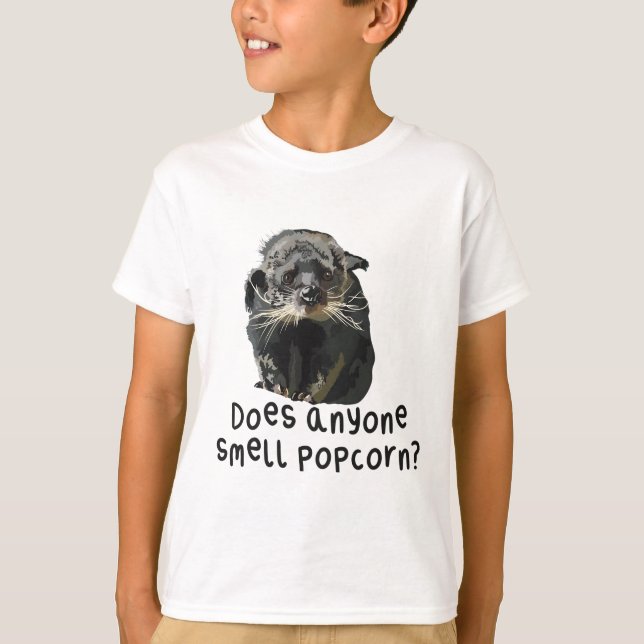 Camiseta B é para Binturong (Frente)