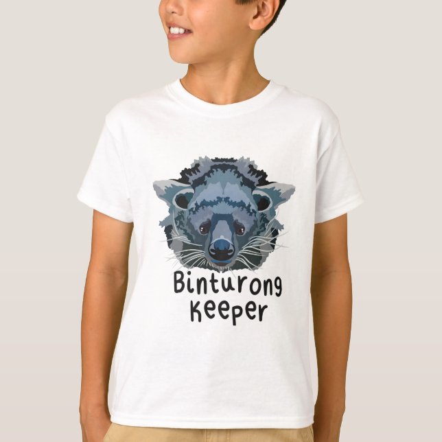 Camiseta B é para Binturong Keeper (Frente)