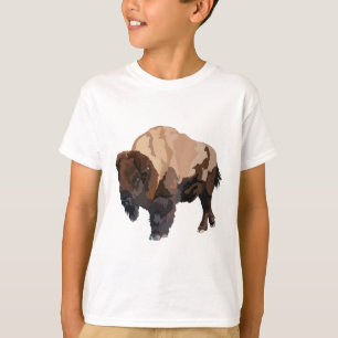 Camiseta B é para Bison