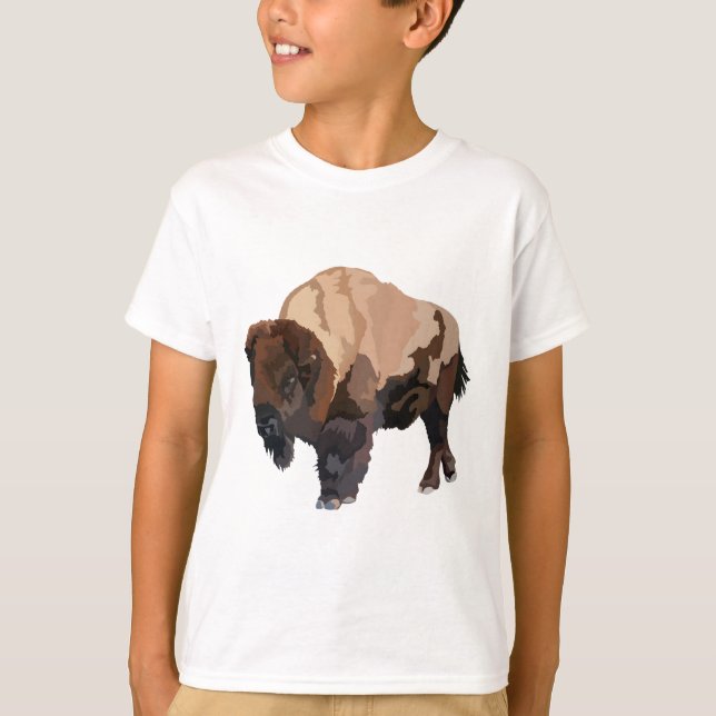 Camiseta B é para Bison (Frente)