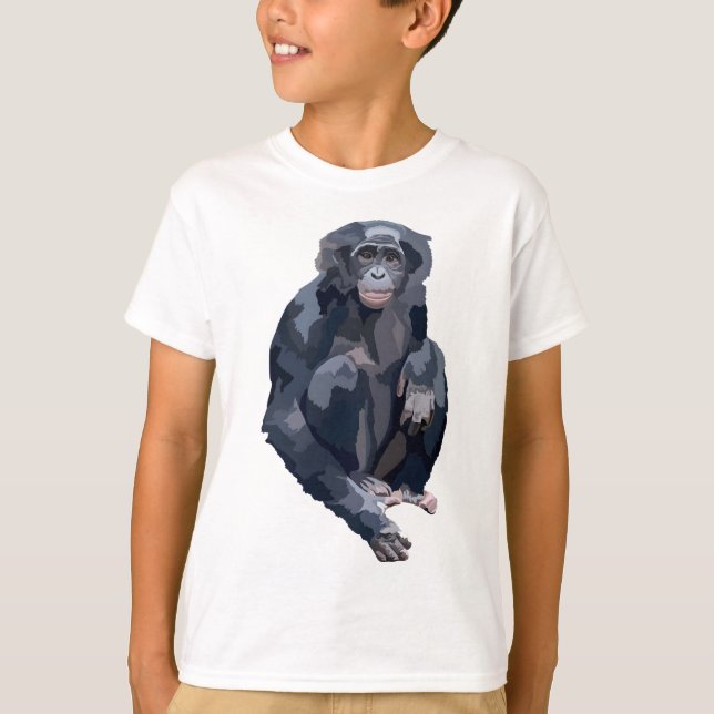Camiseta B é para Bonobo (Frente)