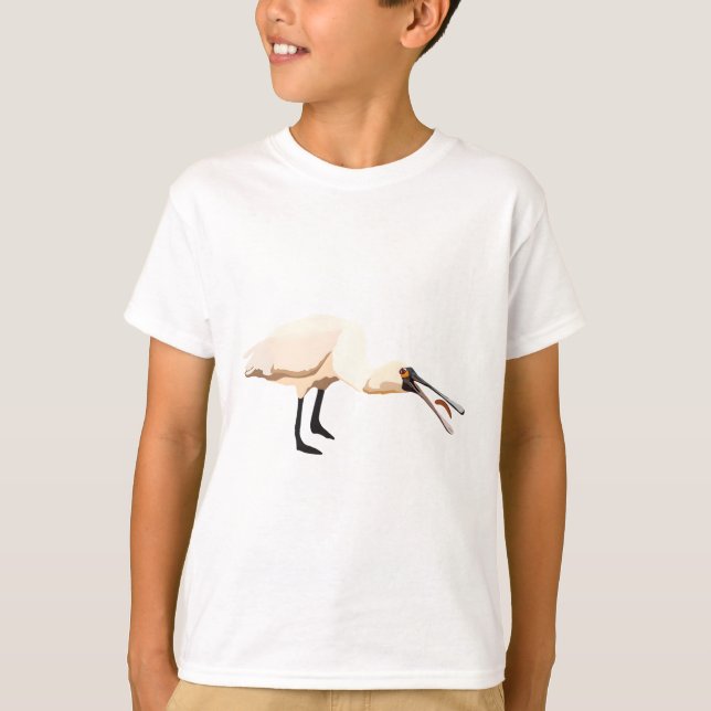 Camiseta B é para borda de rosto preto (Frente)