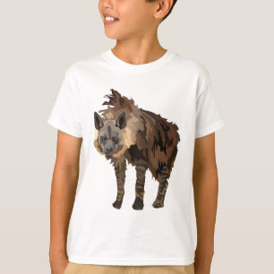 Camiseta B é para Brown Hyena