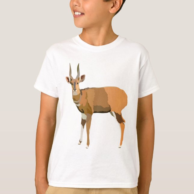Camiseta B é para Bushbuck (Frente)