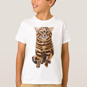 Camiseta B é para Gato de Pé Negra