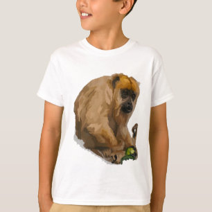 Camiseta B é para o macaco Black Howler