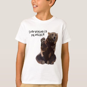 Camiseta B é para Urso