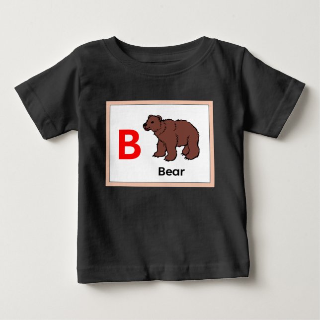 Camiseta B é para Urso (Frente)
