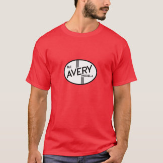 Camiseta B.F. Emblema do modelo A de Avery