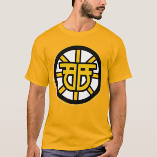 Camiseta B.F. Raid Hockey Night Tee Dourado