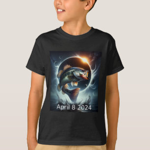 Camiseta B Fish Solar Eclipse abril 8 2024