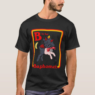 Camiseta B Para Baphomet Satanet Cute Devil Retro Vintage S