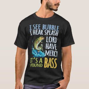 Camiseta B Pesca desportiva Negra B