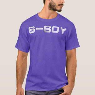 Camiseta B Tipografia de hip hop