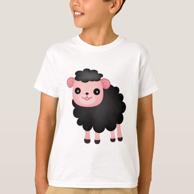 Camiseta Baa Baa Black Sheep (Frente)
