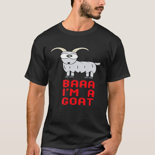 Camiseta Baaa Eu Sou Uma Cabra Cabras (Frente)