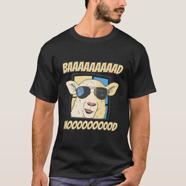 Camiseta Baaaaaad Mooood Shearer (Frente)