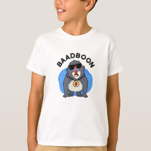 Camiseta Baadboon Funny Bad Baboon Pun