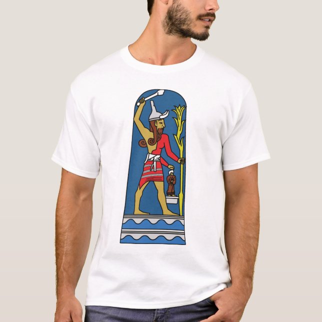 Camiseta Ba'al ou Baal - O Rei dos Deuses de Sumério (Frente)