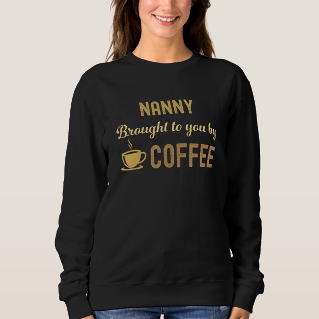 Camiseta Babá Amante de Café Ocupada Cansada Fofa (Frente)
