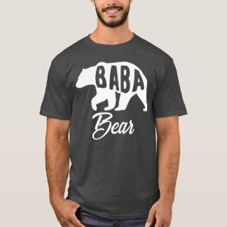 Camiseta Baba Bear Dia de os pais Dotada Ideia engraçada