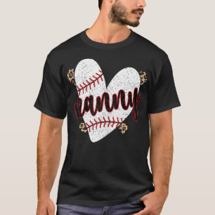 Camiseta Babá Beisebol Ortoada Babá Jogadora de Baseball