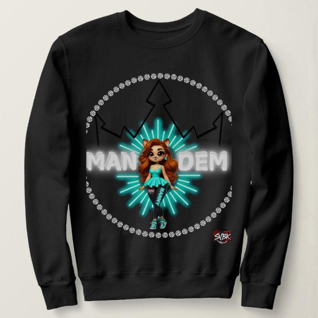 Camiseta Babá - Coleção de Mandem - SVBK- SILVERBCK (Frente do Design)