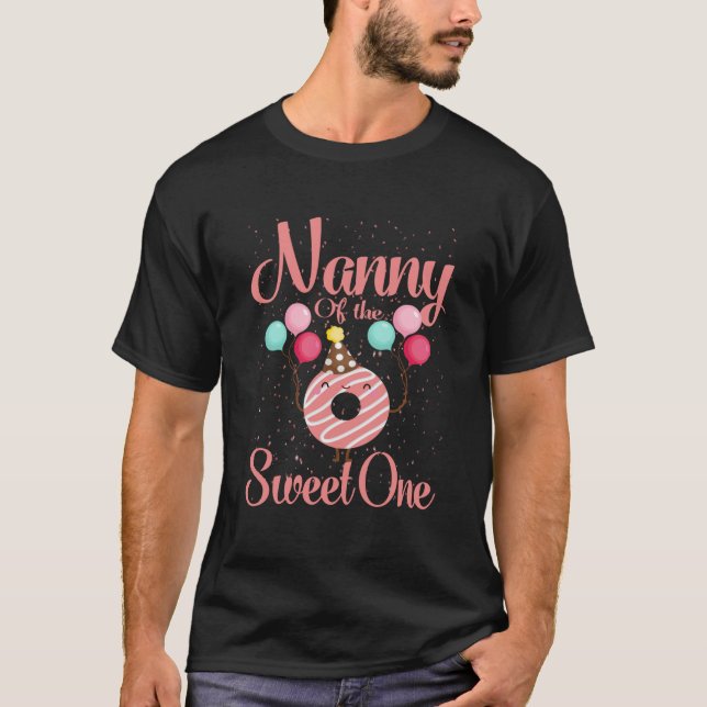 Camiseta Babá Da Doce Família Que Corresponde A 1rua (Frente)