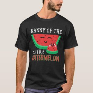 Camiseta Babá Da Pequena Família Melon Melon Matchi