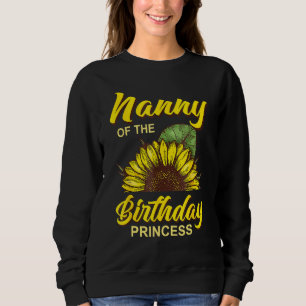 Camiseta Babá Da Rapariga De Aniversário Que Coinca De Gira