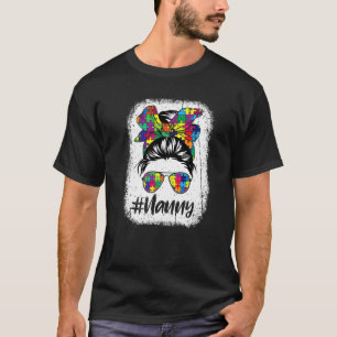 Camiseta Baba Desarrumado Ama Autismo Puzzle Conscientizaçã