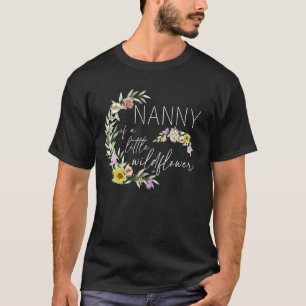 Camiseta Babá do Bebê da Festa de Aniversário da Pequena Fl