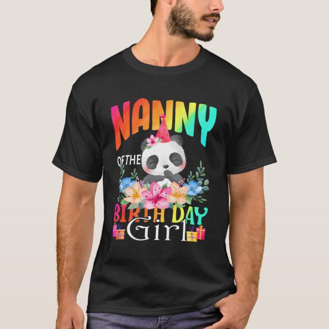 Camiseta Babá Do Unicórnio Panda (Frente)