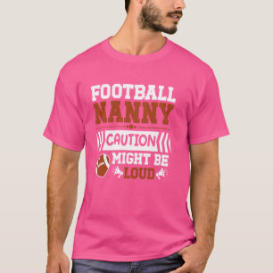 Camiseta Babá Engraçada Avó Nó De Futebol P